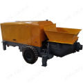 Trailer mounted large-scale concrete transfer pump